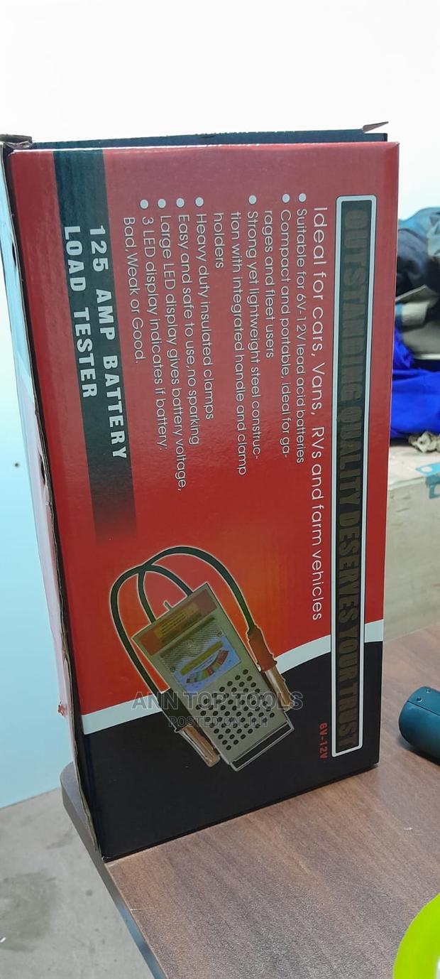 125amp Battery Load Tester - main view