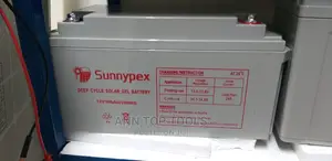 Sunnypex Deep Cycle Solar 100ah Gel Battery