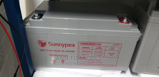 Sunnypex Deep Cycle Solar 100ah Gel Battery - thumbnail 2