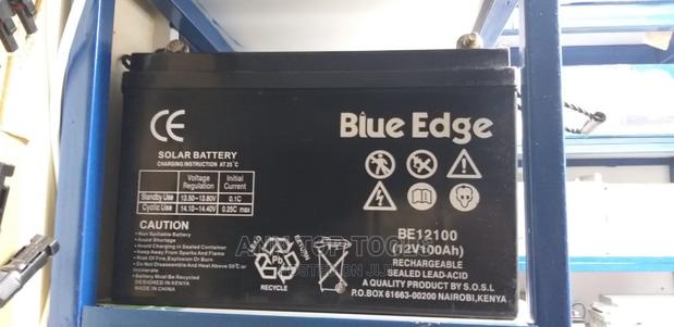 Blue Edge Deep Cycle 100ah Solar Gel Battery - thumbnail 2