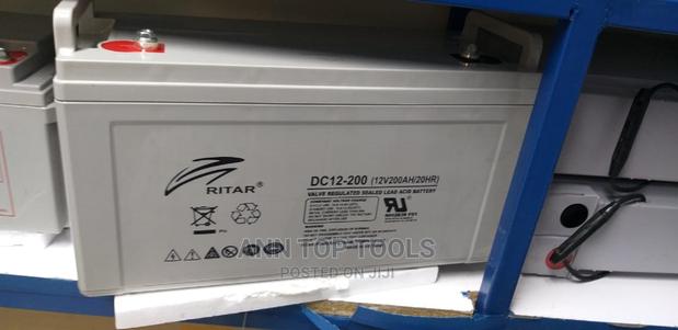 Ritar 200ah Solar Battery - main view