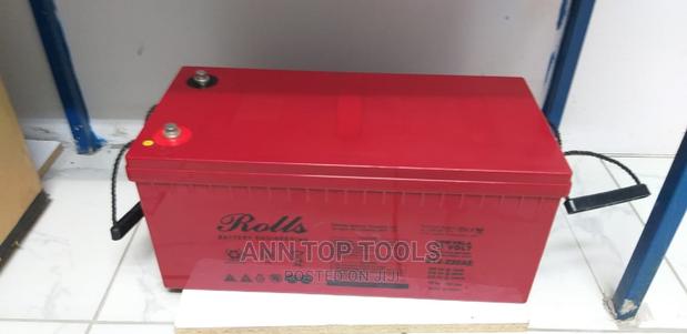 Rolls 200ah Solar AGM Battery - main view