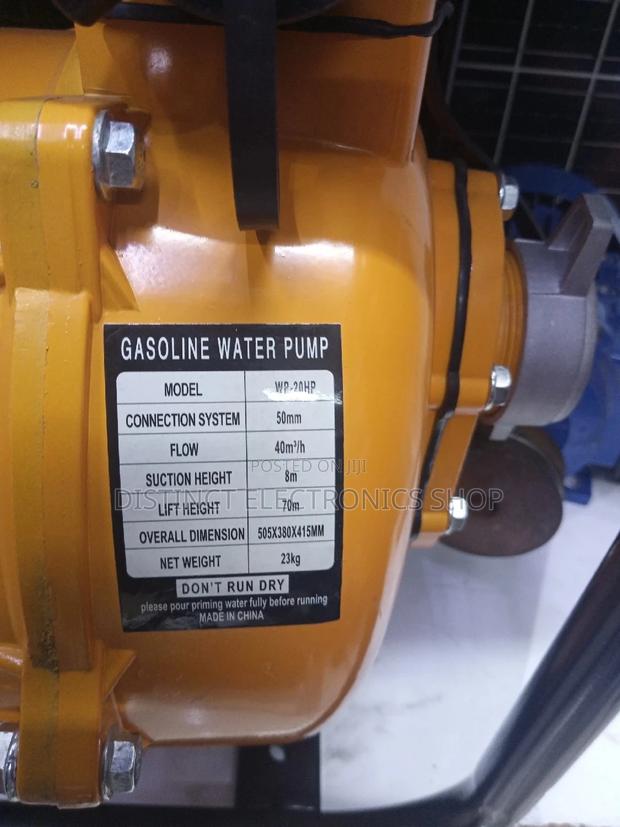 Honda 2inch High Pressure Water Pump - thumbnail 2
