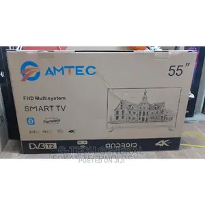Amtec 55 " Frameless Uhd Android TV 1.5gbram 8gbrom