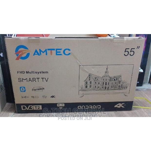 Amtec 55 " Frameless Uhd Android TV 1.5gbram 8gbrom - thumbnail 2