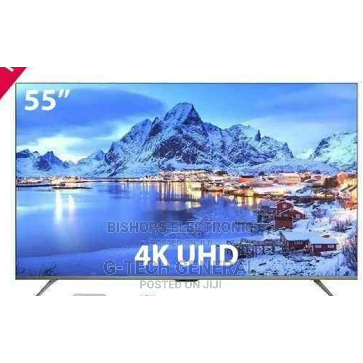 Amtec 55 " Frameless Uhd Android TV 1.5gbram 8gbrom