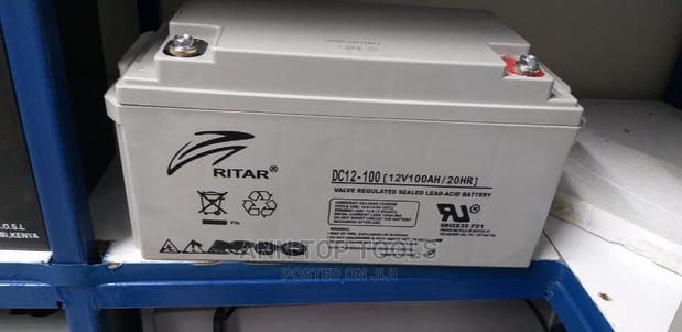 Ritar 100ah 12v Solar Battery - main view
