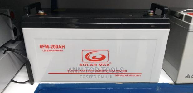 Solarmax 6FM 200ah 12v Solar Battery