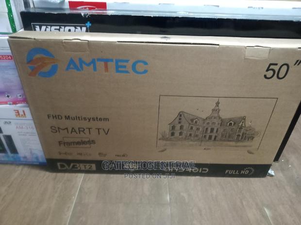 Amtec 50 " Frameless Uhd Android TV 1.5gbram 8gbrom - thumbnail 3