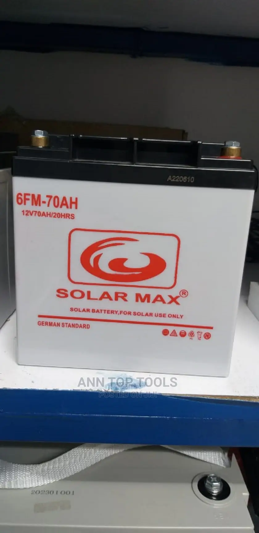 Solarmax 6FM 70ah Solar Battery