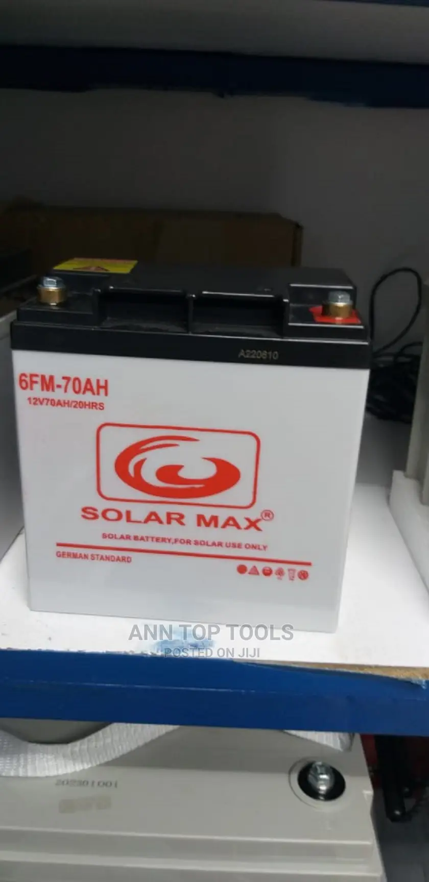 Solarmax 6FM 70ah Solar Battery