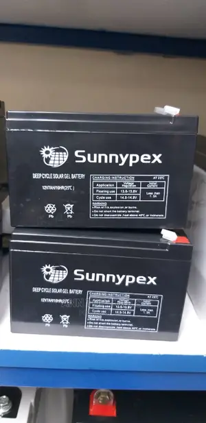 Sunnypex 7ah 12v Deep Cycle Solar Gel Battery