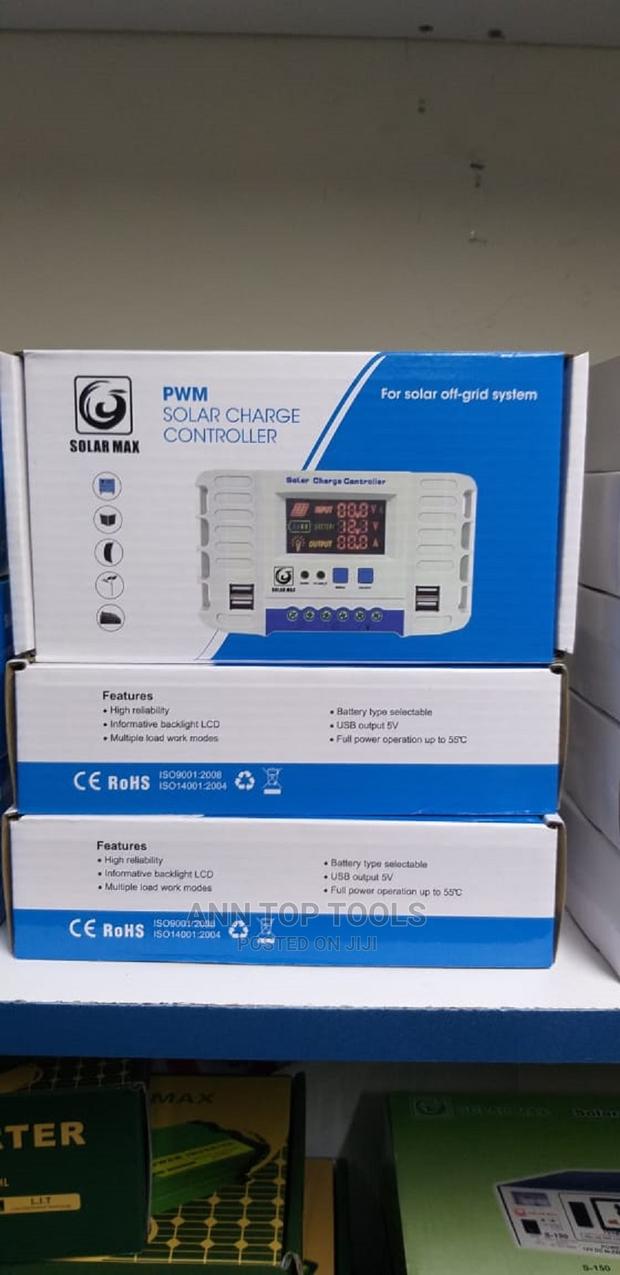 Solarmax 20amp Solar Charge Controller - main view
