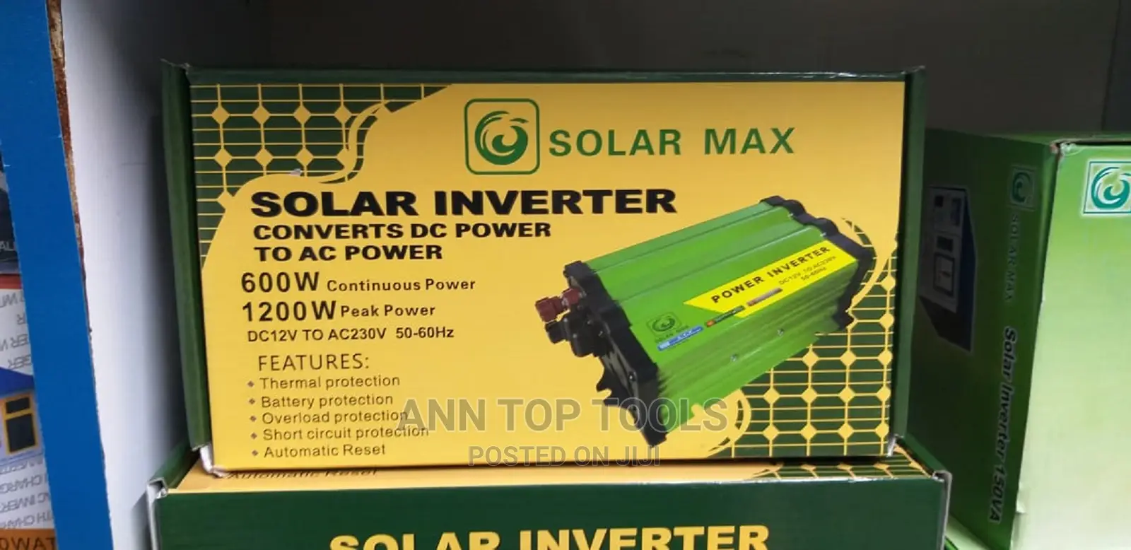 Solarmax Solar Power Inverter Full Power 600W Peak 1200W