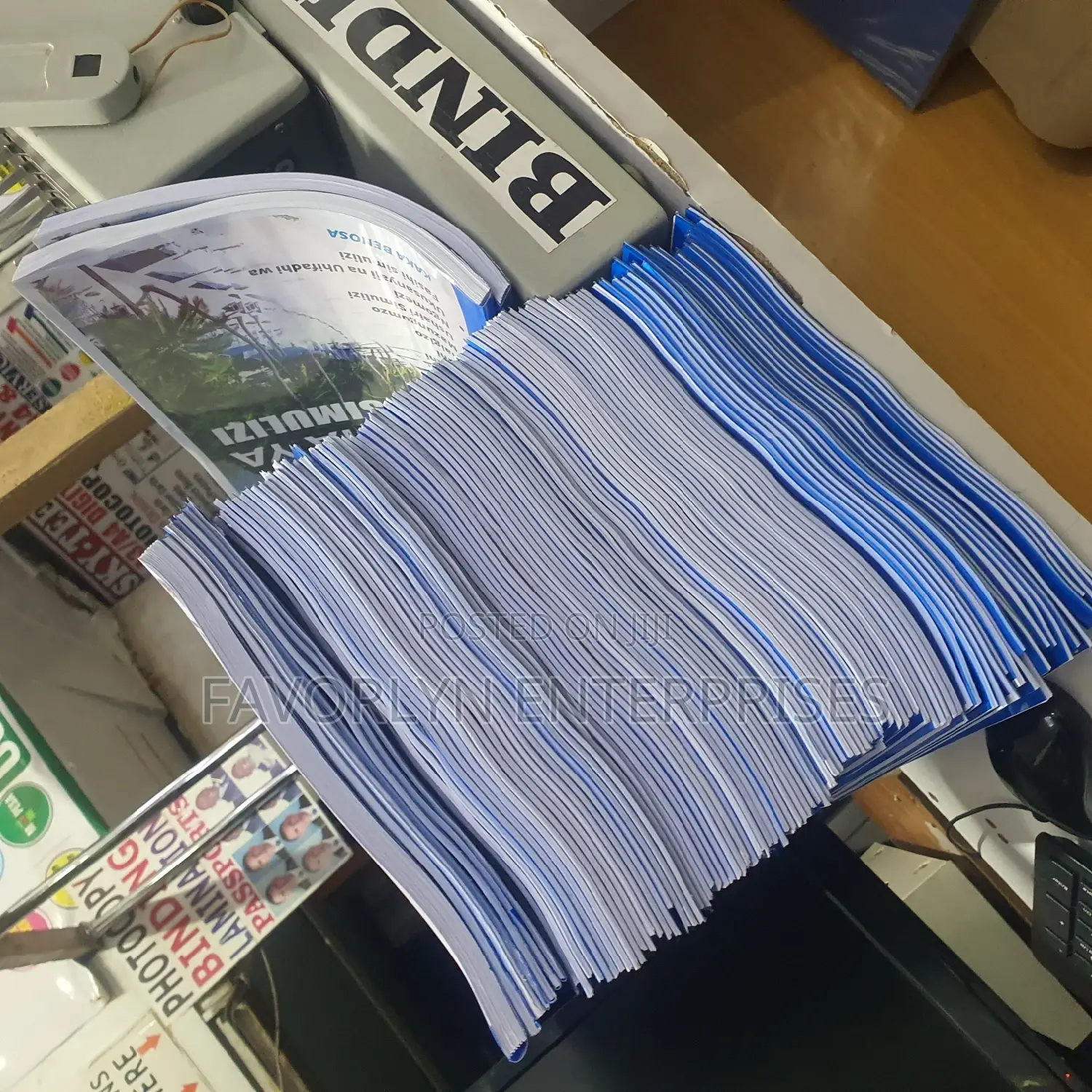 Booklet Tape Binding