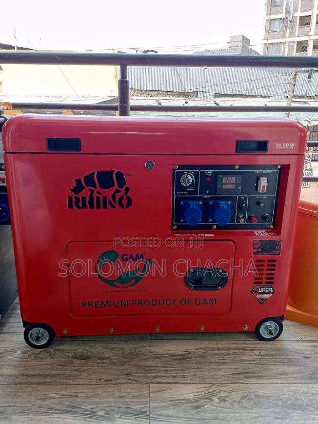 Rhino 11kw Silent Deisel Generator With Ats - thumbnail 4