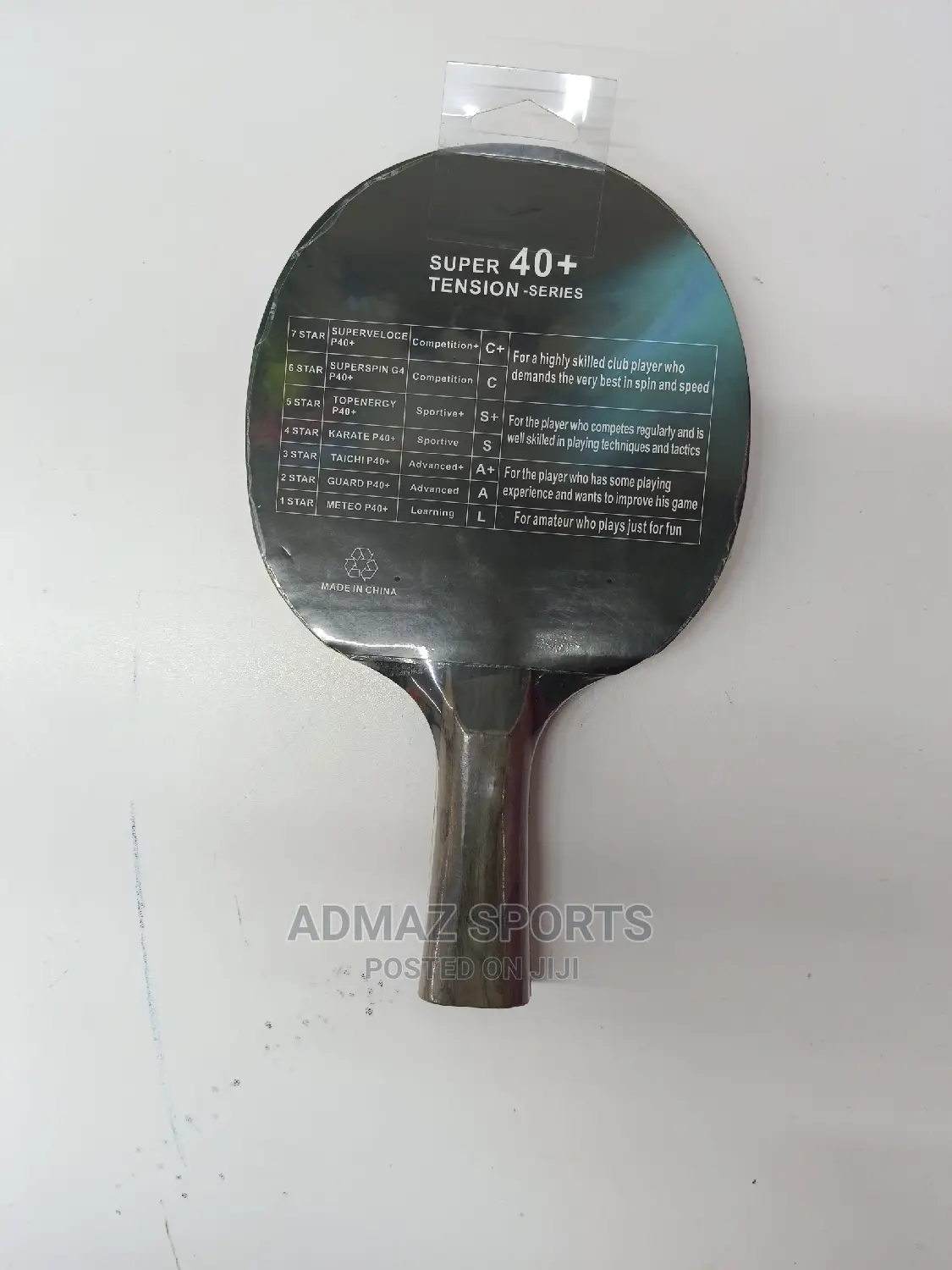Table Tennis Bats