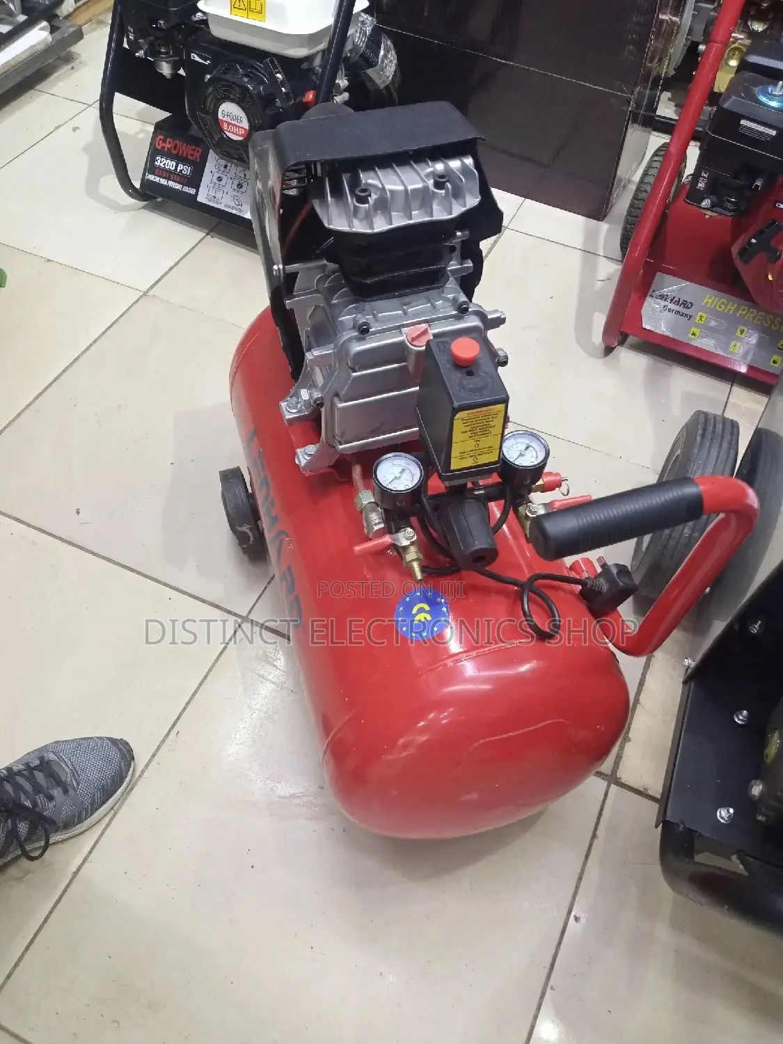 Lenhard 50l Electric Compressor