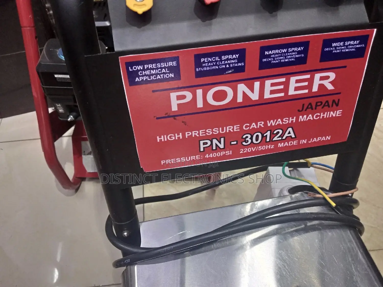 Pioneer Electric Car Wash 4400psi