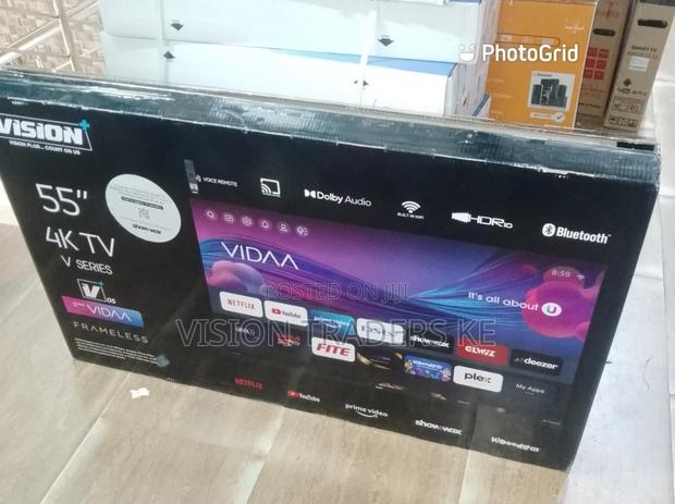 Vision 55 Inches Smart Android Tv+ Free Wall Mount - main view