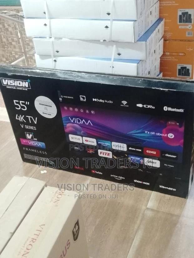 *Vision Plus 55 Inches Smart Android Tv.