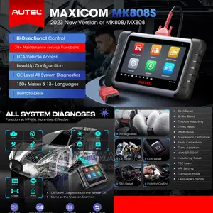 Autel Maxicom Mk808s Advanced Vehicle OBD-II Diagnosis Kit