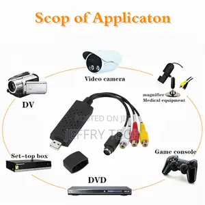 USB 2.0 to RCA Adapter Converter Cable USB 2.0 RCA Audio Vi