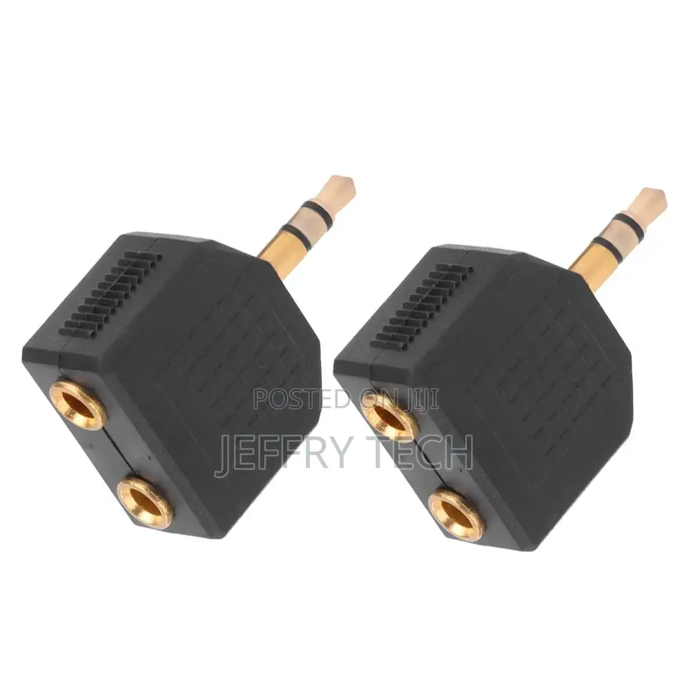 3.5mm Male to Dual 3.5MM Female Jack 3.5 Headphone Y Splitte