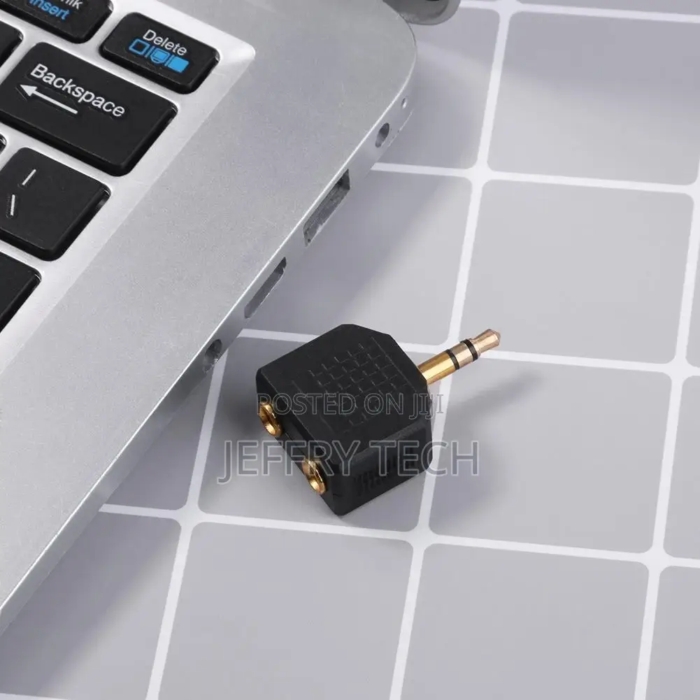 3.5mm Male to Dual 3.5MM Female Jack 3.5 Headphone Y Splitte