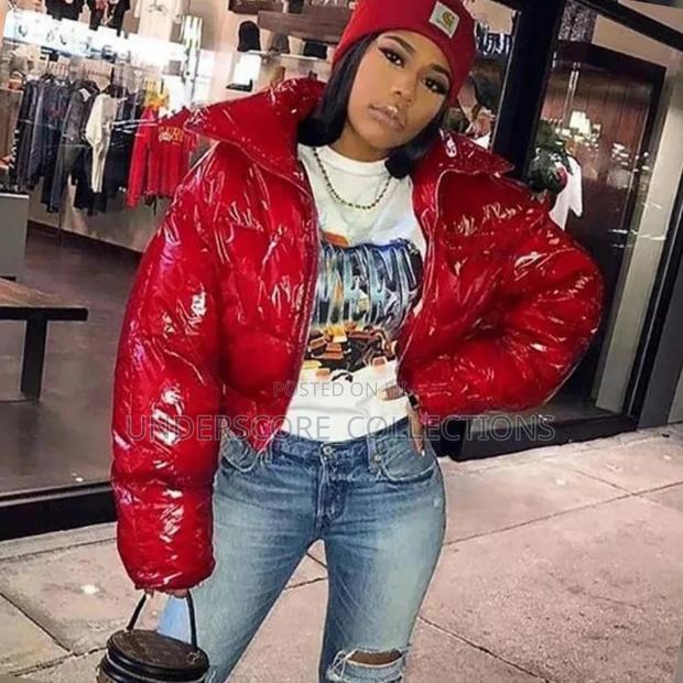 High-End Ladies Crop Top Winter Jackets - thumbnail 3