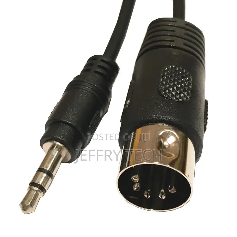 5pin Plug 5 Pin Male to 3.5mm Stereo Jack Plug Audio Cable