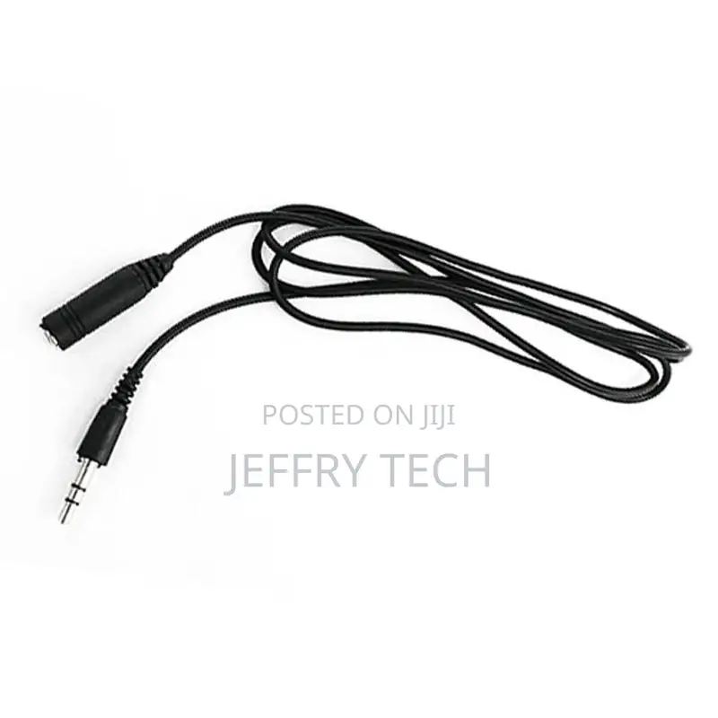 1.5m DC 3.5mm Jack Male to Female Aux Audio Extension Cable