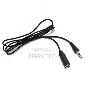 1.5m DC 3.5mm Jack Male to Female Aux Audio Extension Cable