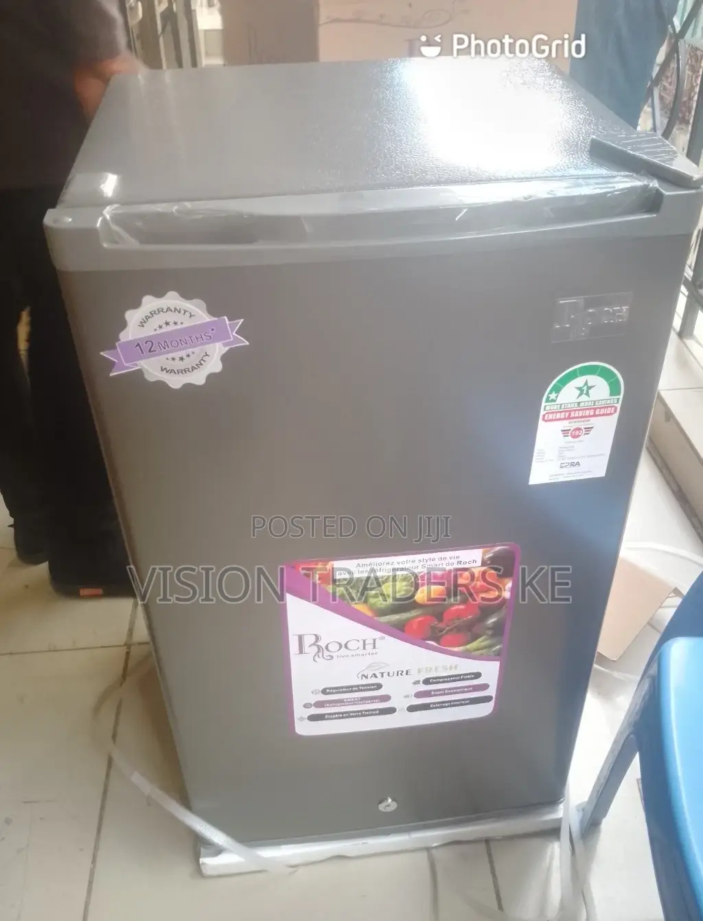 Roch 90ltrs Single Door Refrigerator.
