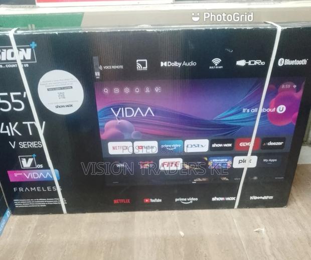 Vision 55 Inches Smart Android Vidda Frameless Tv Dolby - main view