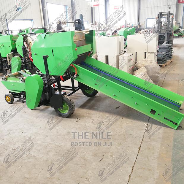 Automatic Green Storage Baling Machine Straw Crusher - main view