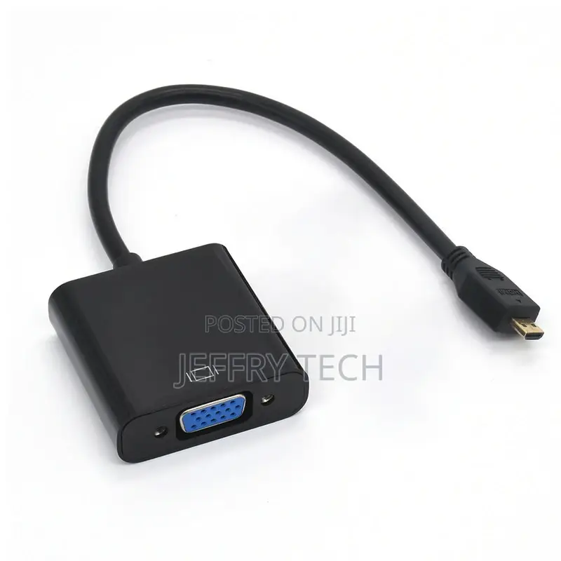 Micro HDMI Input to VGA Output Connector Micro HDMI to VGA C