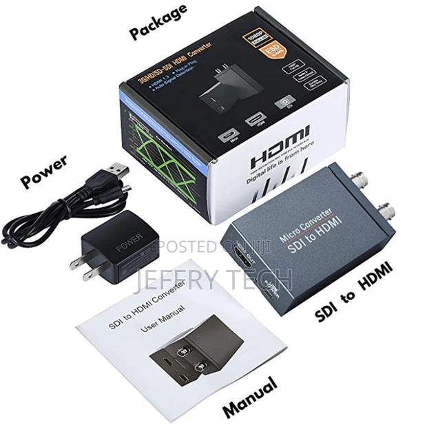 SDI to HDMI Converter SDI to HDMI Audio De-Embedder Support - thumbnail 4