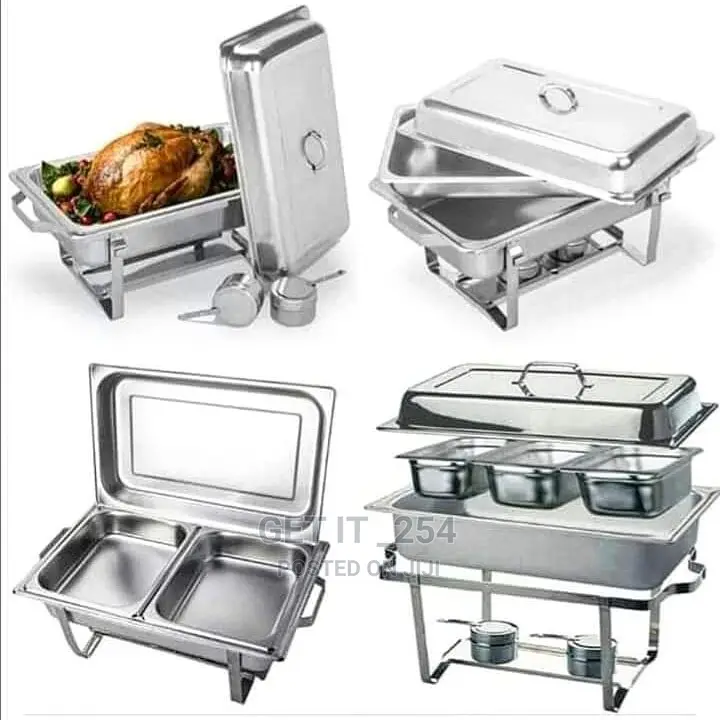 11 Litres Stainless Steel Chaffing Dish With Foldable Stand