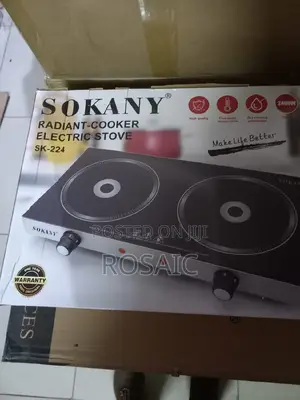 Sokany Double Induction Cooker at 3800