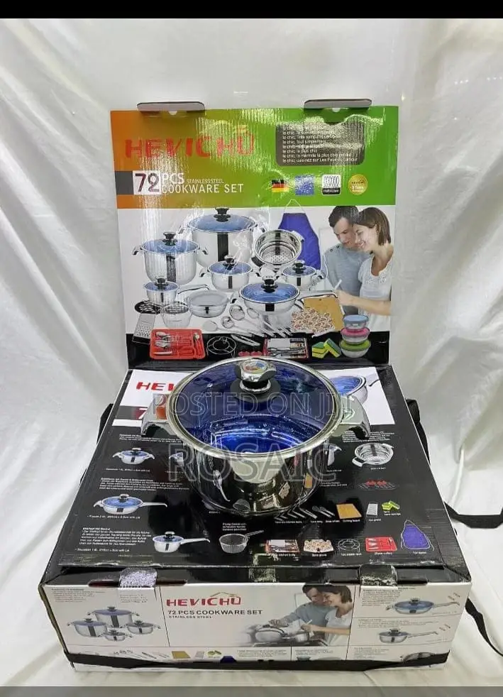 72pcs Cookware