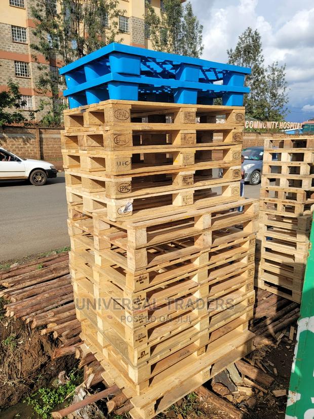 Premium Wood Pallets ( Imported) - main view