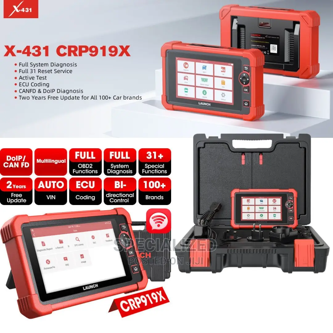 Lauch X431 Crp919x Advanced OBD-II Car Diagnosis Machine