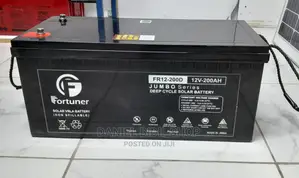 Fortuner 12v-200ah Gel Battery