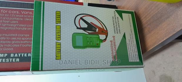 Battery System Tester - main view