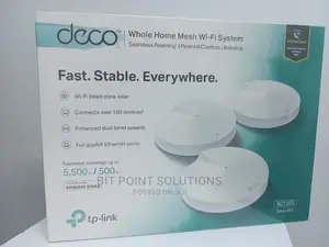 Tp-Link Deco M5 Ac1300 Whole Home Mesh Wi-Fi System (3 Pack)