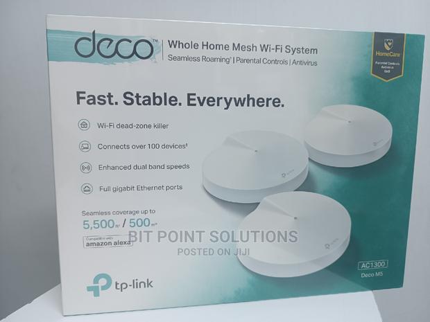 Tp-Link Deco M5 Ac1300 Whole Home Mesh Wi-Fi System (3 Pack) - main view