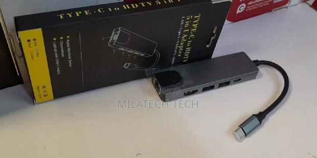 Type C to Hdmi 5 in 1 Lan +Type Type C Usb 3.0 - main view