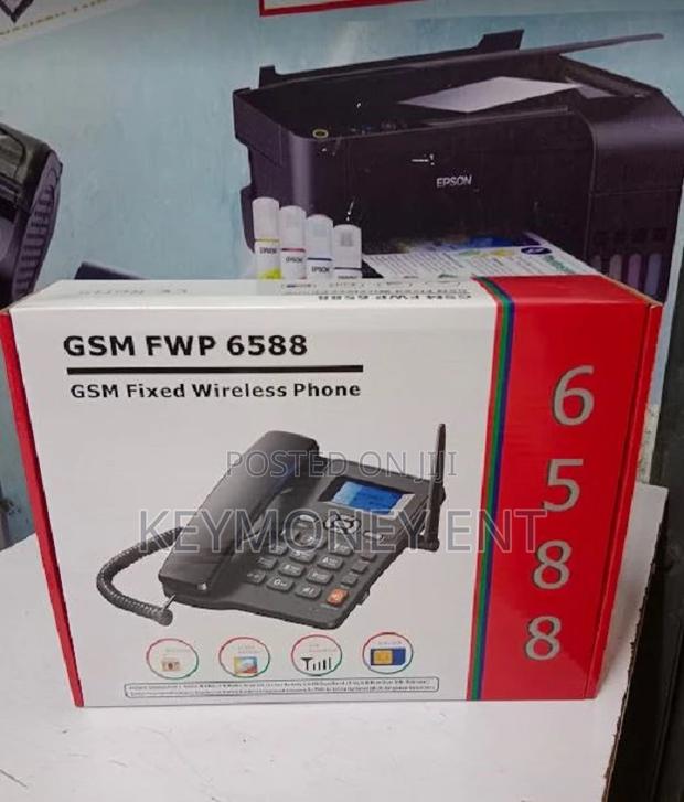 Office Landline Desktop Phone Dual Simcards - main view