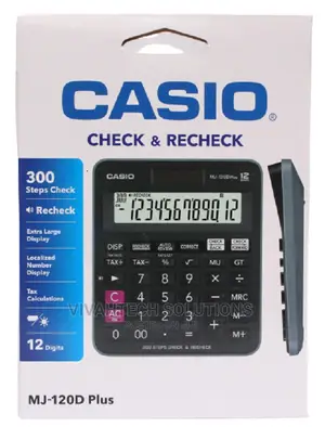 Casio Mj 120D Plus Calculator Mj120d Plus